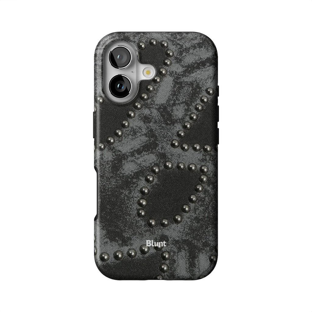 Studded Noir iPhone Case