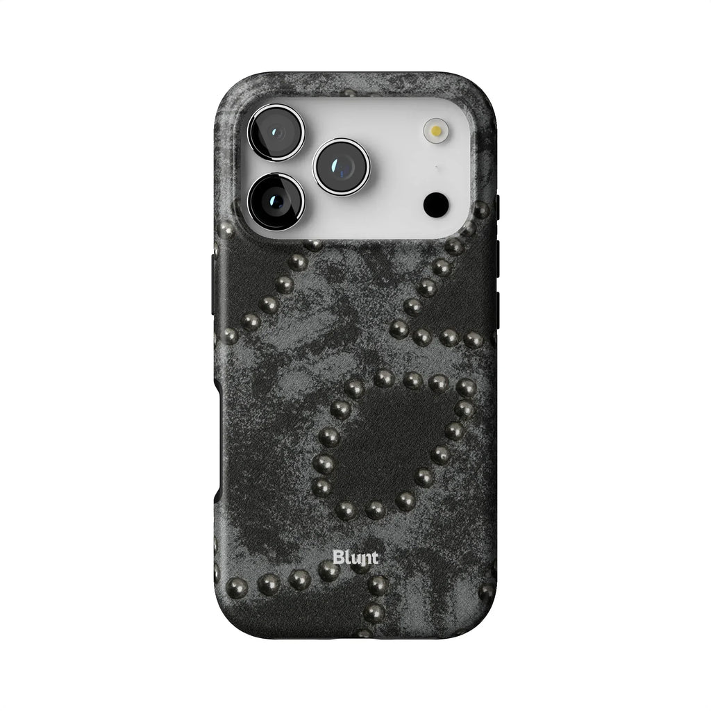 Studded Noir iPhone Case