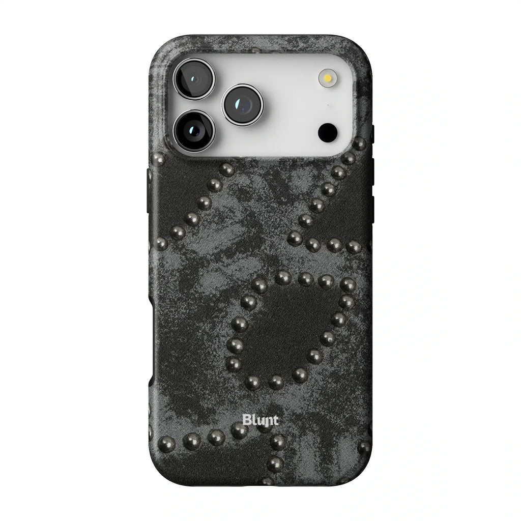 Studded Noir iPhone Case