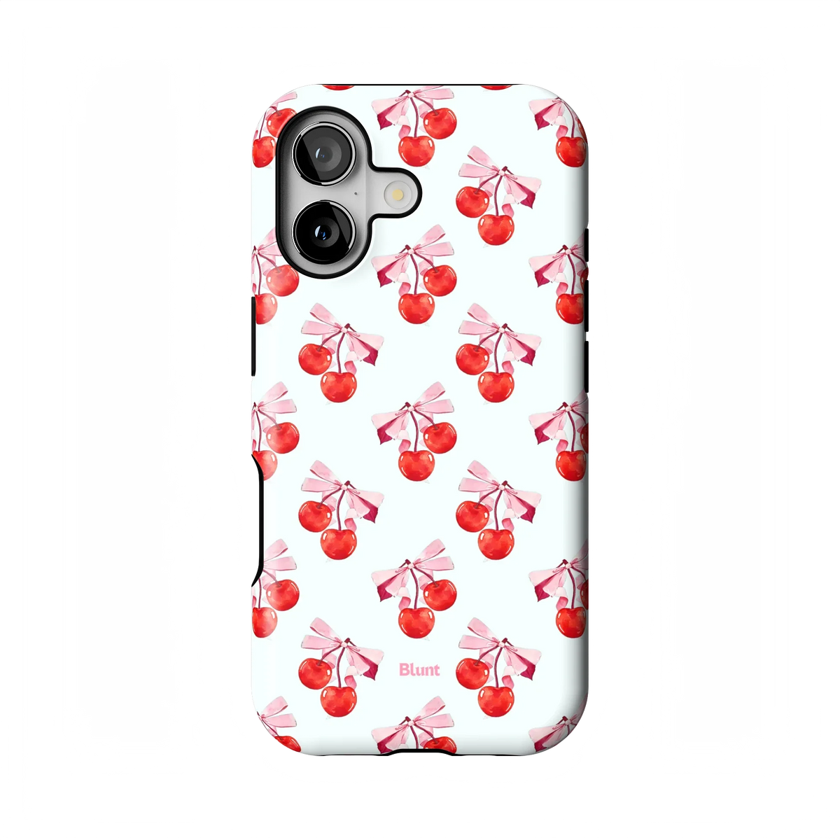 White Cherry iPhone Case