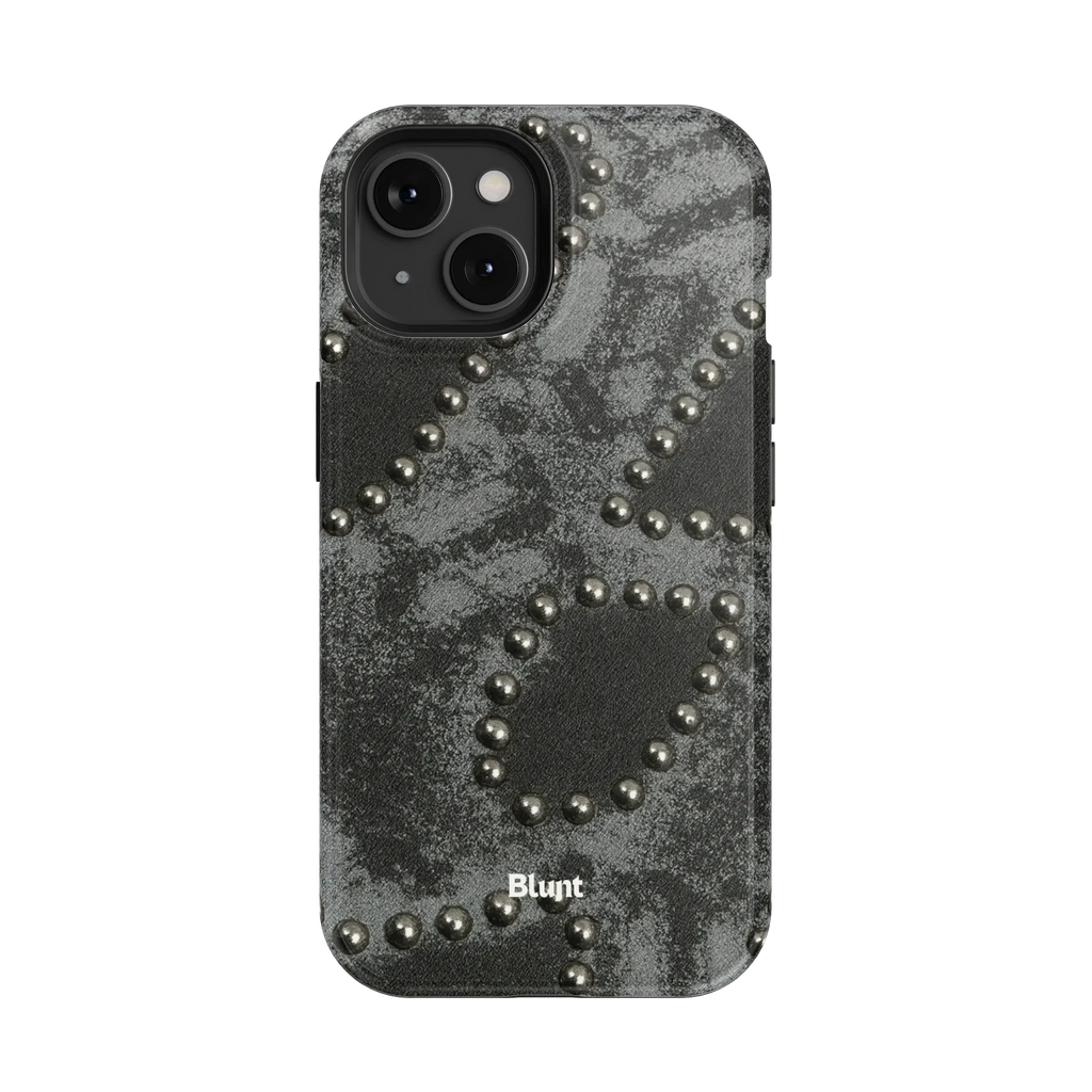 Studded Noir iPhone Case