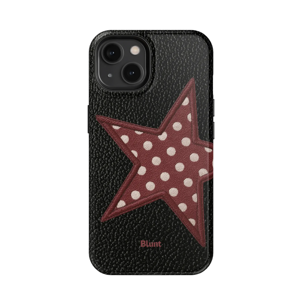 Polka Star iPhone Case