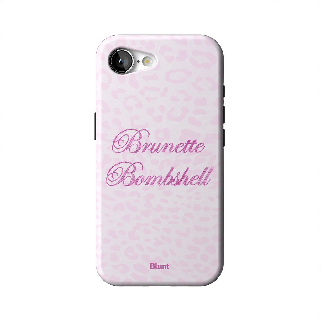 Brunette Bombshell iPhone Case
