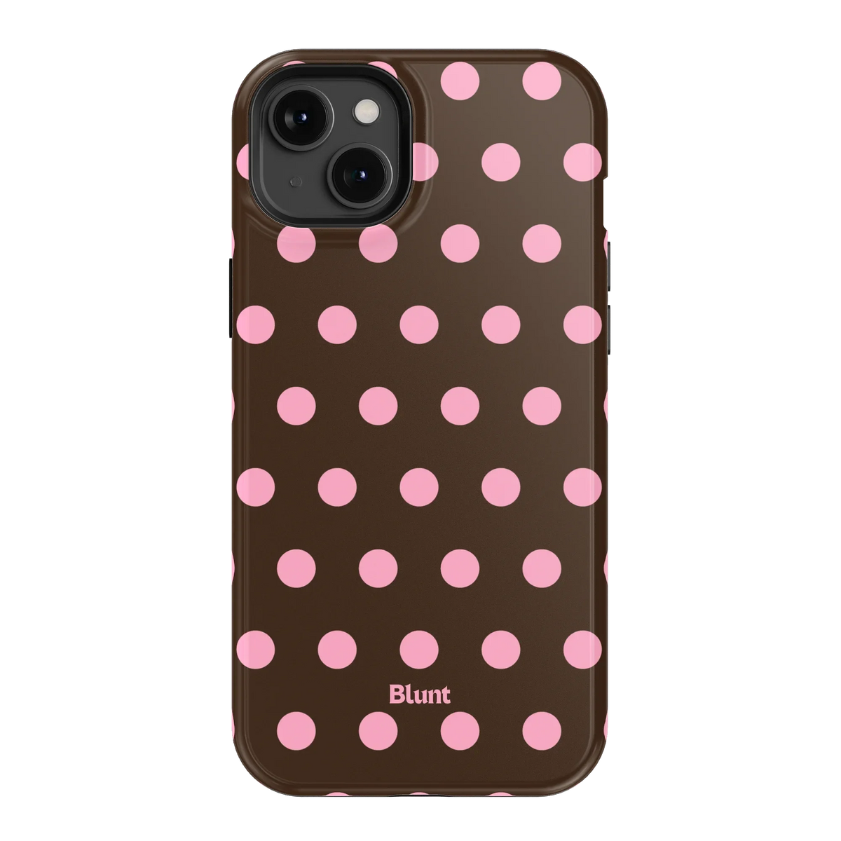 Chocolate Polka iPhone Case