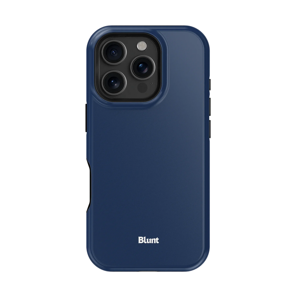 Navy Ink iPhone Case
