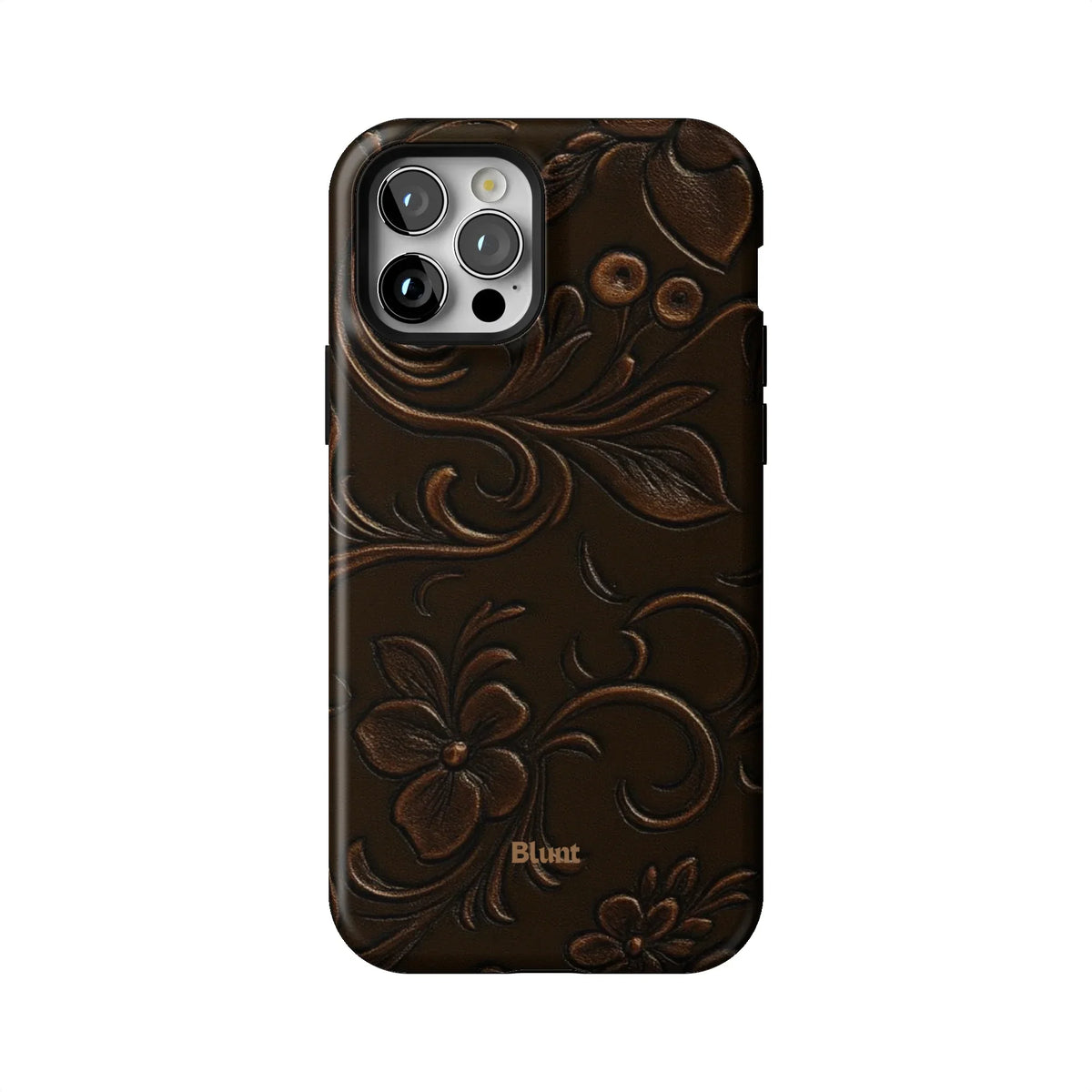 Tooled Leather iPhone Case
