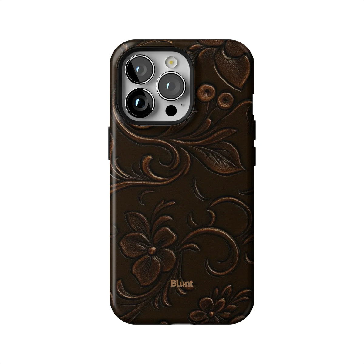 Tooled Leather iPhone Case