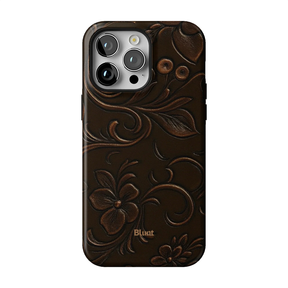 Tooled Leather iPhone Case