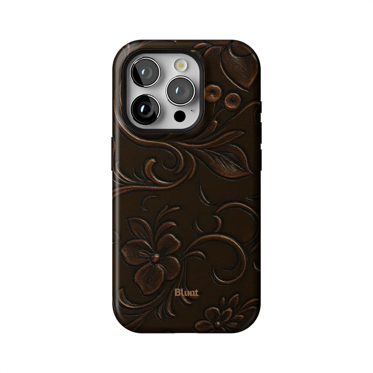 Tooled Leather iPhone Case