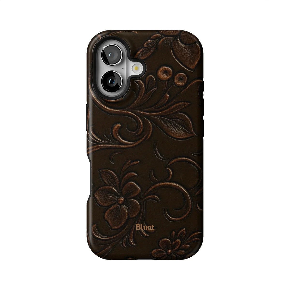Tooled Leather iPhone Case