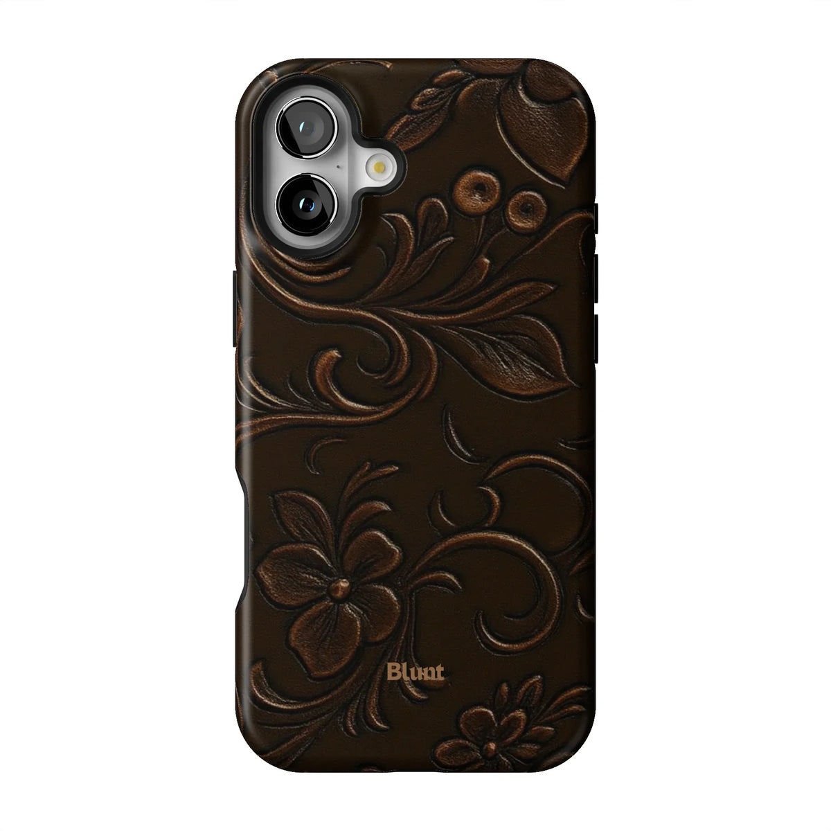 Tooled Leather iPhone Case