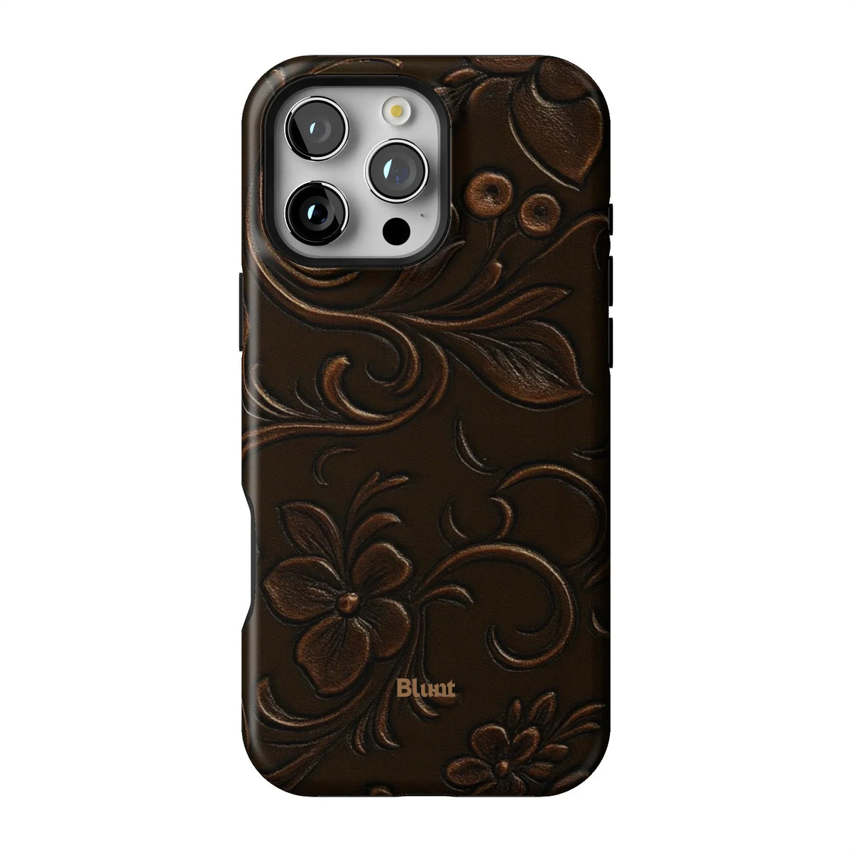 Tooled Leather iPhone Case