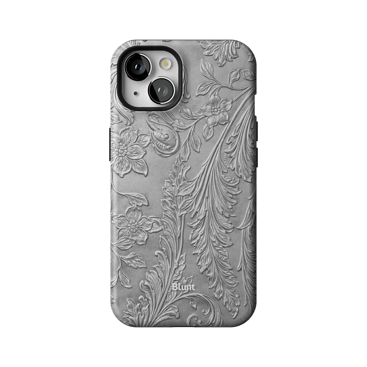 Tooled Silver iPhone Case