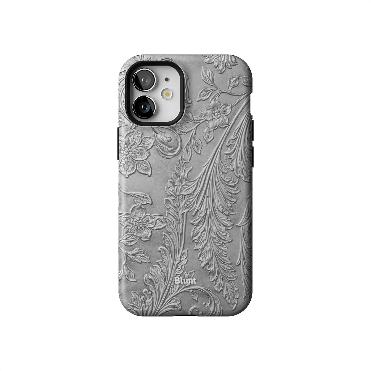Tooled Silver iPhone Case