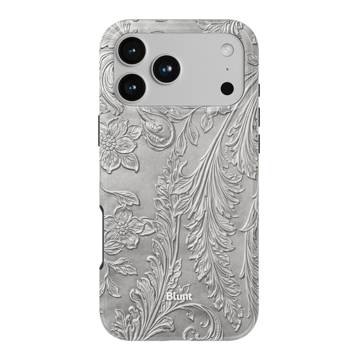 Tooled Silver iPhone Case