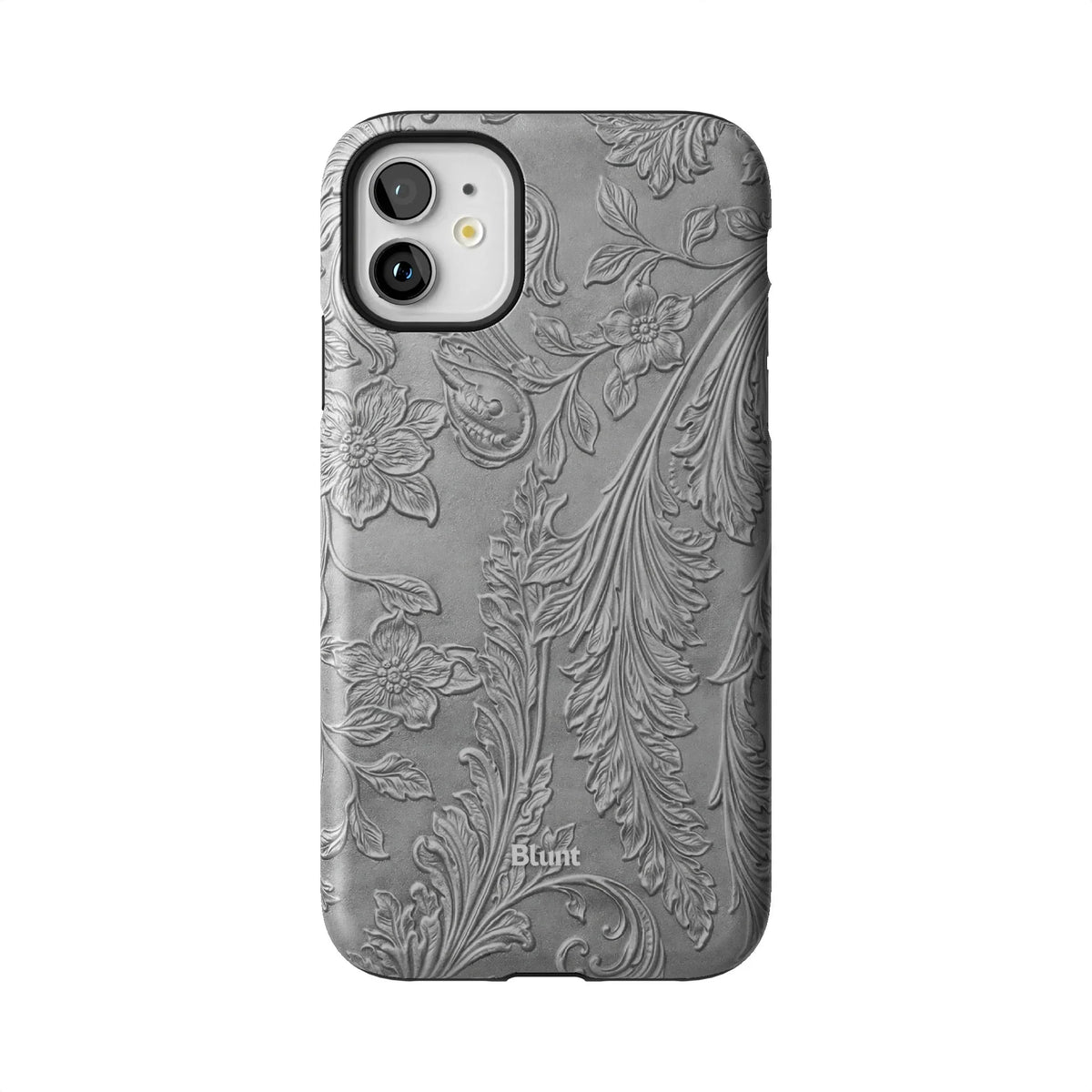 Tooled Silver iPhone Case
