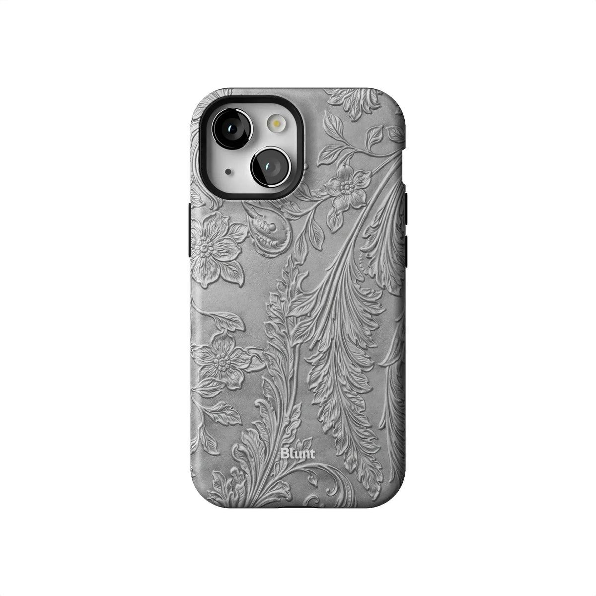 Tooled Silver iPhone Case
