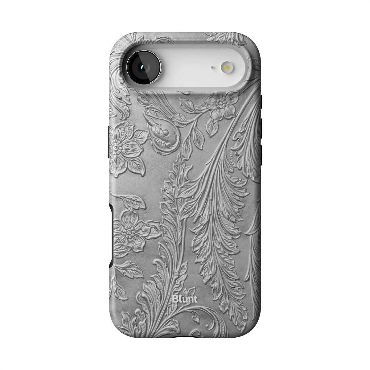 Tooled Silver iPhone Case