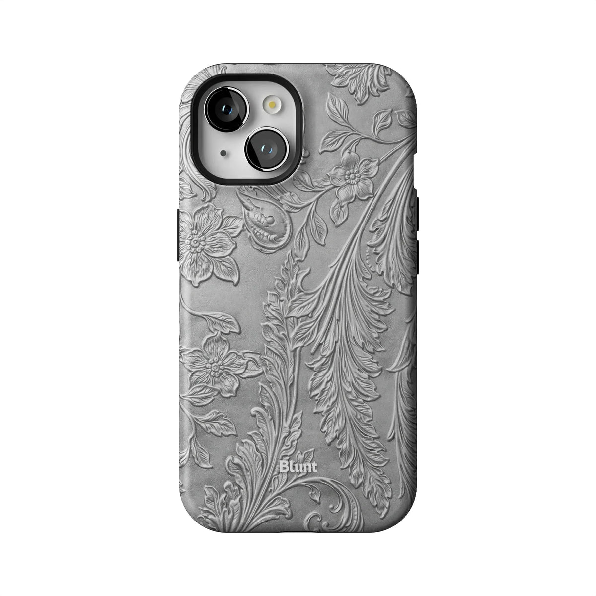 Tooled Silver iPhone Case