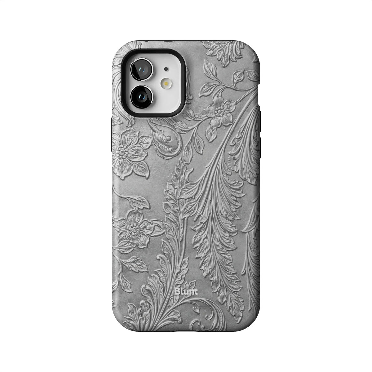 Tooled Silver iPhone Case