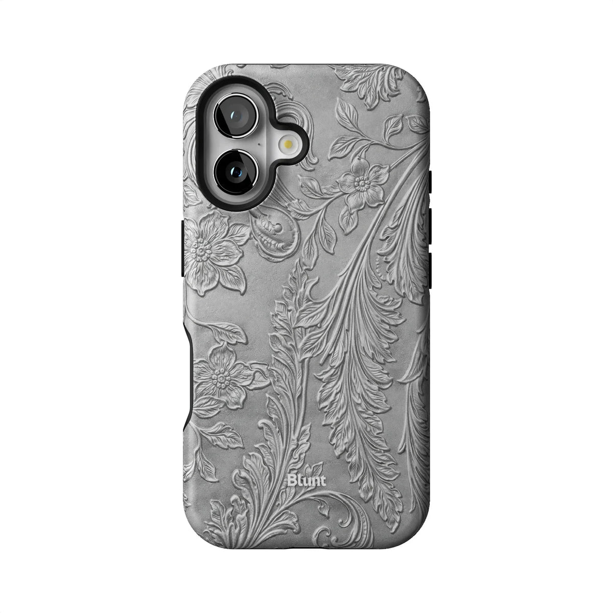 Tooled Silver iPhone Case