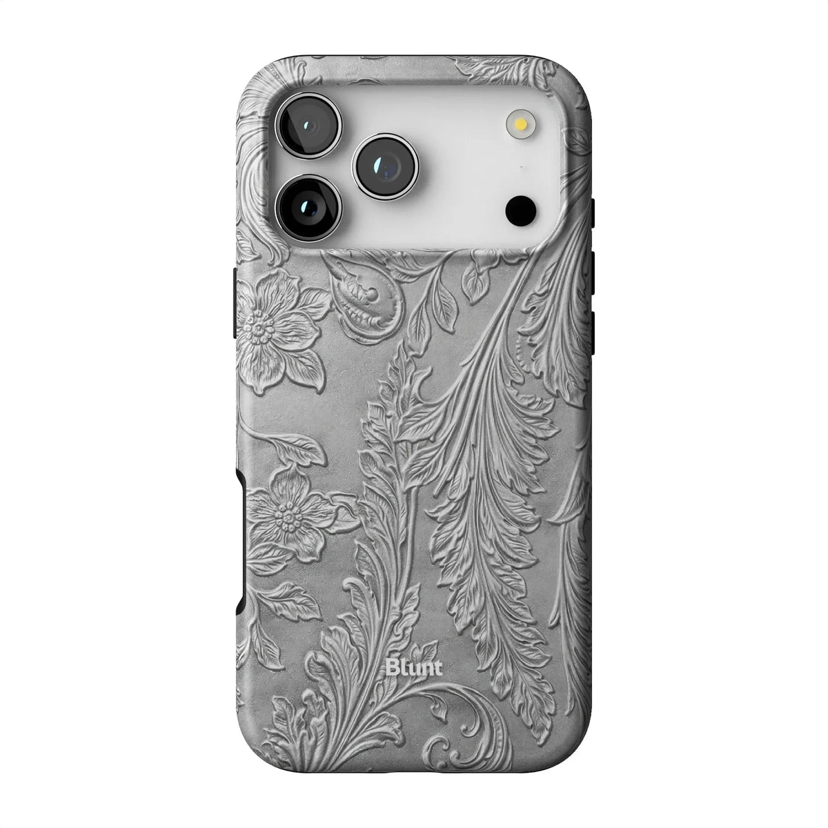 Tooled Silver iPhone Case