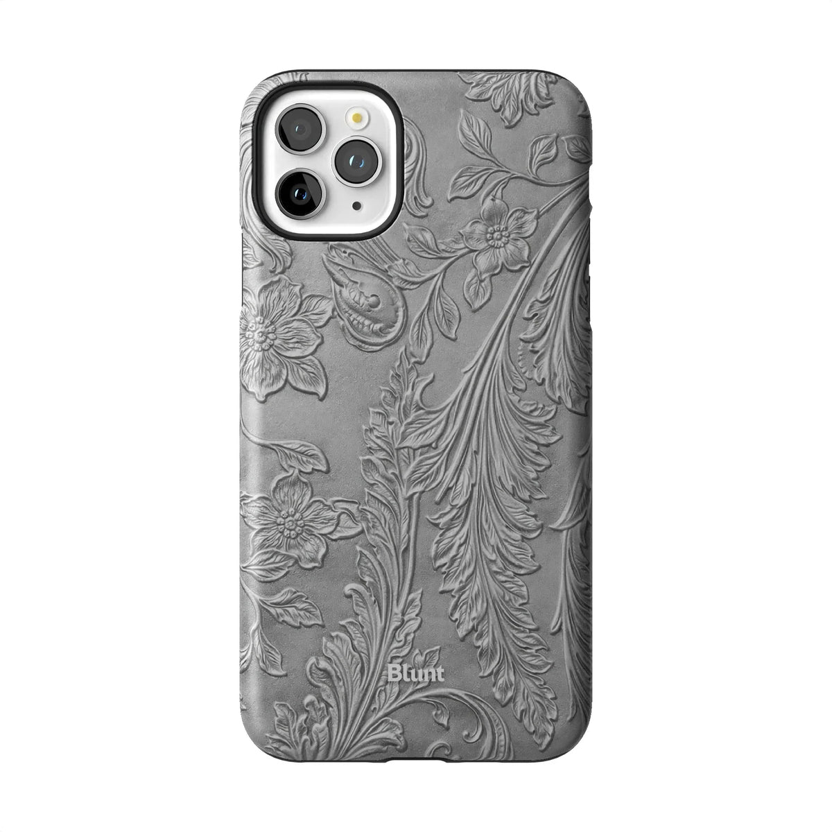 Tooled Silver iPhone Case