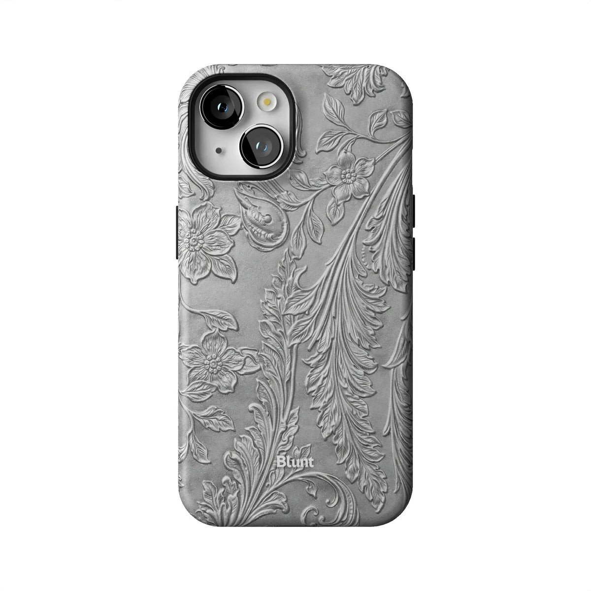 Tooled Silver iPhone Case