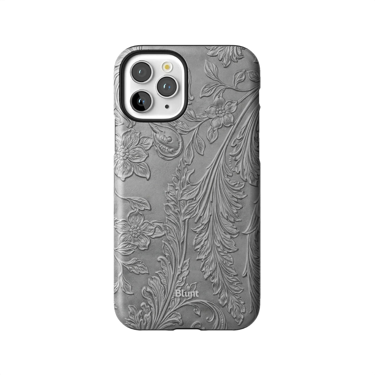Tooled Silver iPhone Case