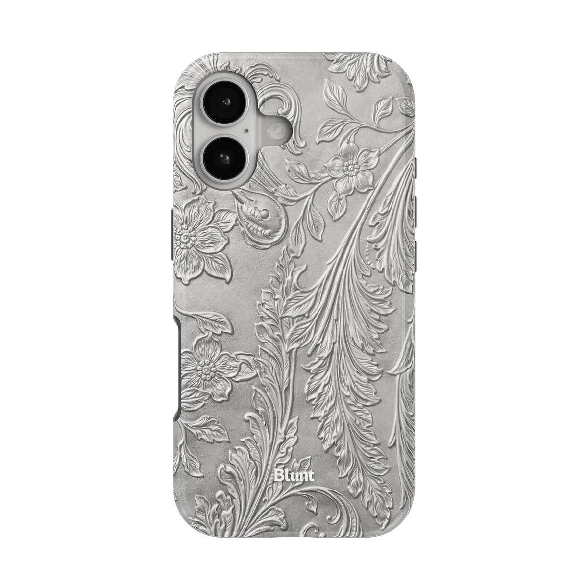 Tooled Silver iPhone Case