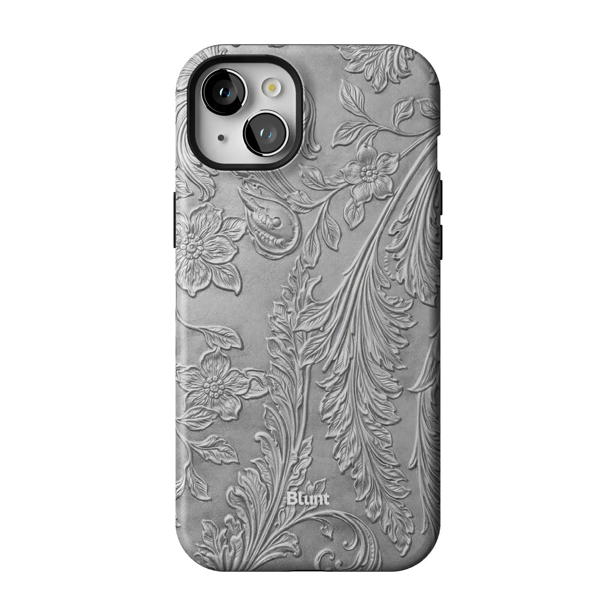Tooled Silver iPhone Case