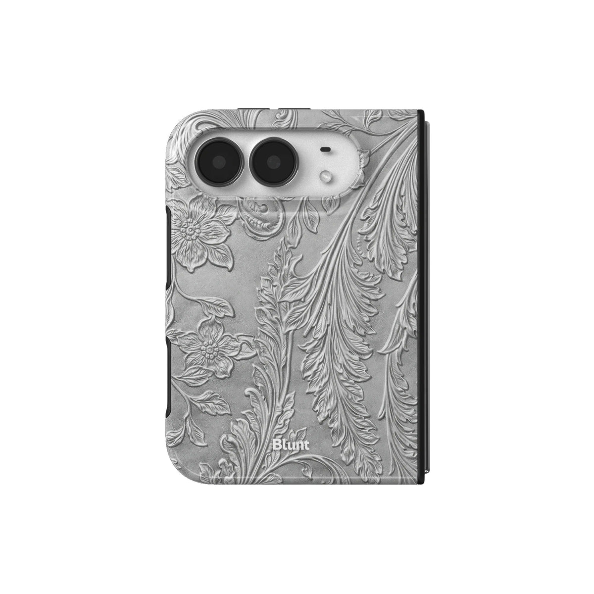 Tooled Silver iPhone Case