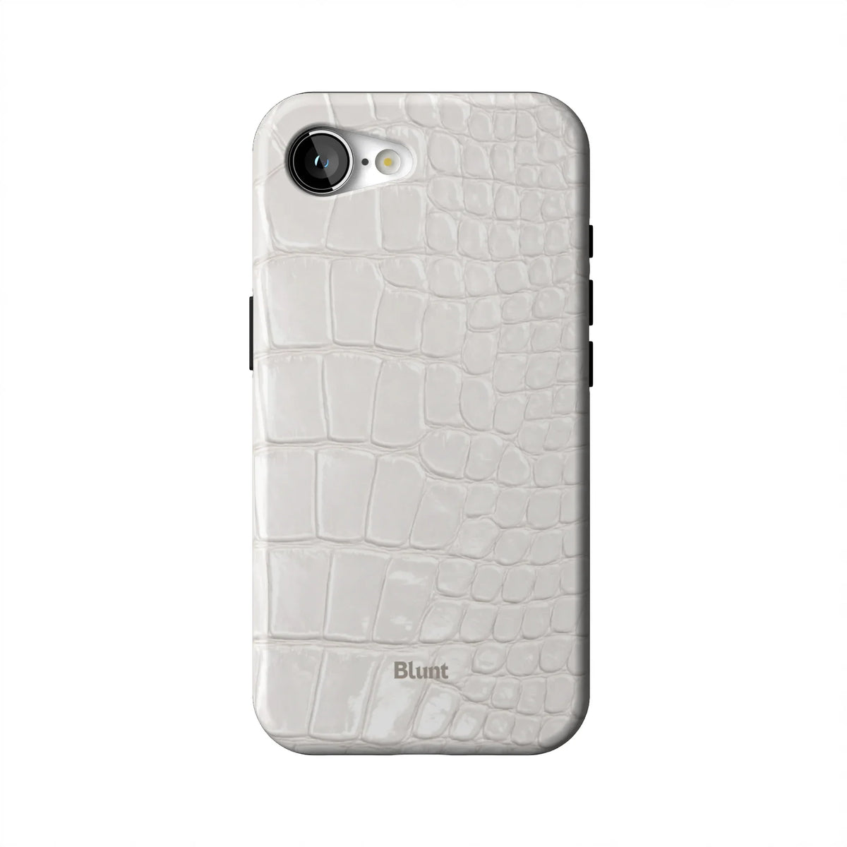 White Plush iPhone Case