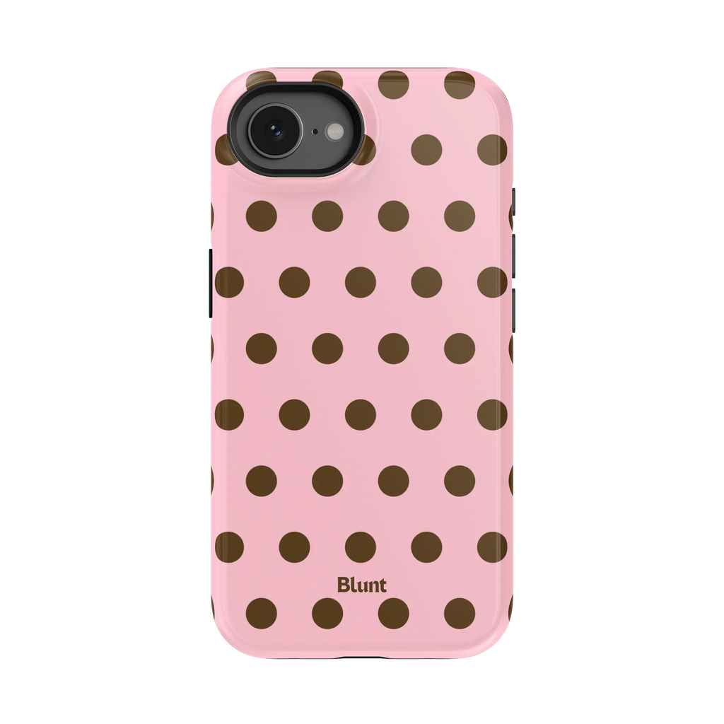 Blush Polka iPhone Case