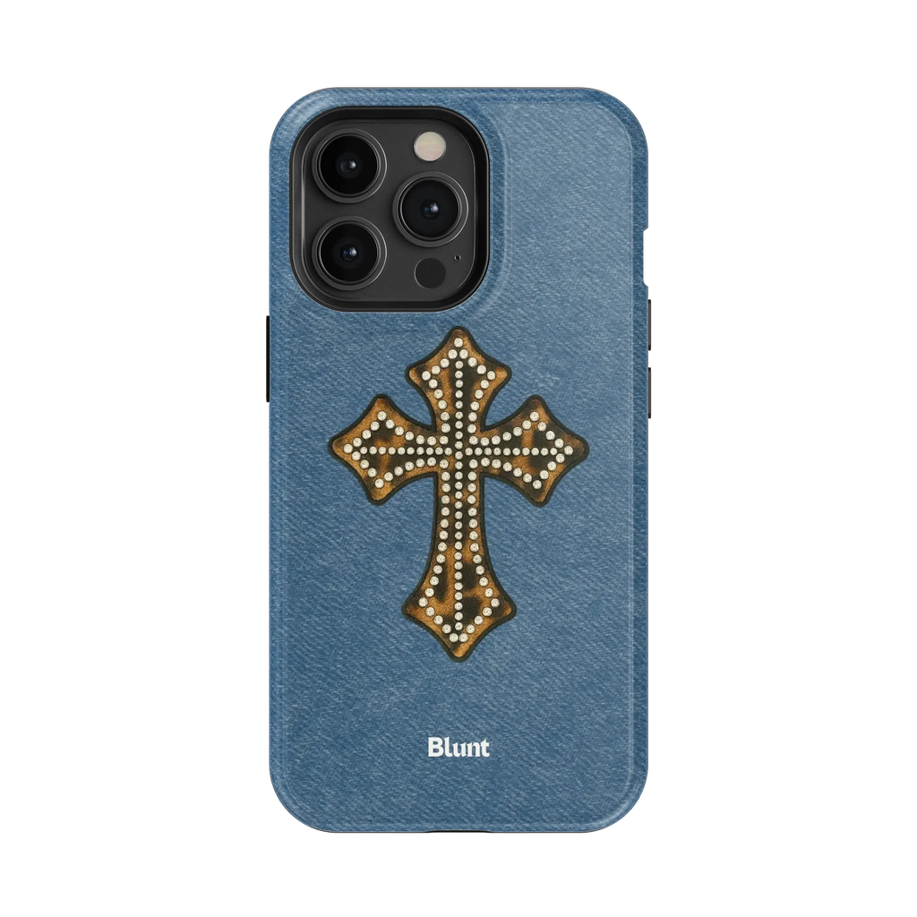 Cross My Heart iPhone Case