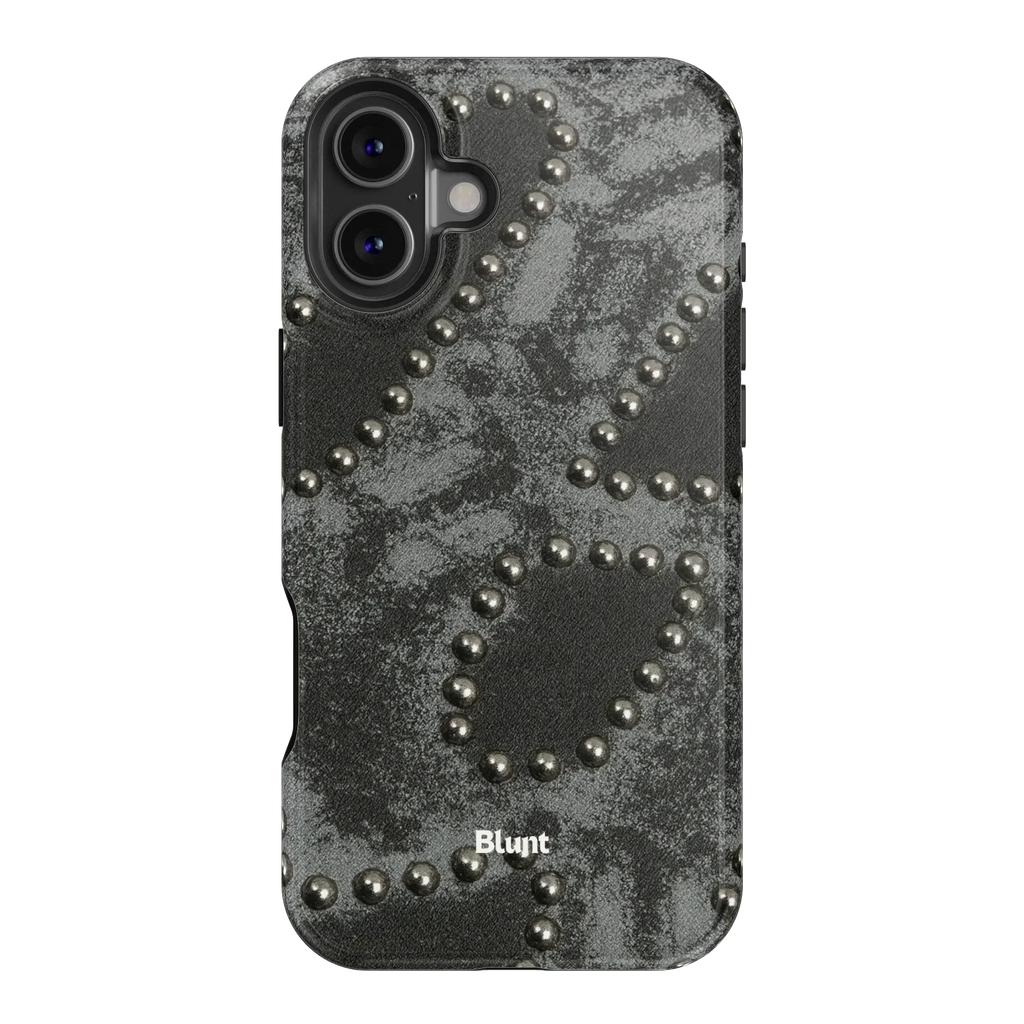 Studded Noir iPhone Case