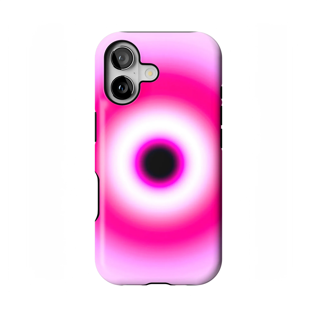 Pink Evil Eye Aura iPhone Case