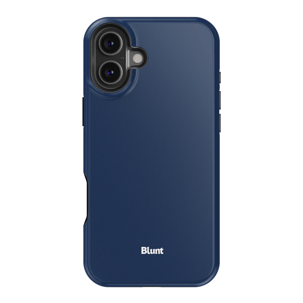 Navy Ink iPhone Case