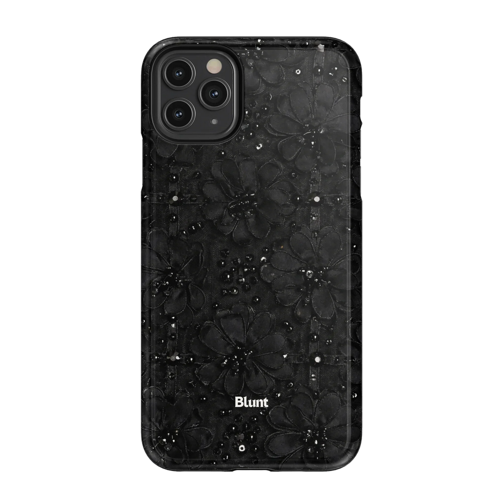 Noir Bloom iPhone Case