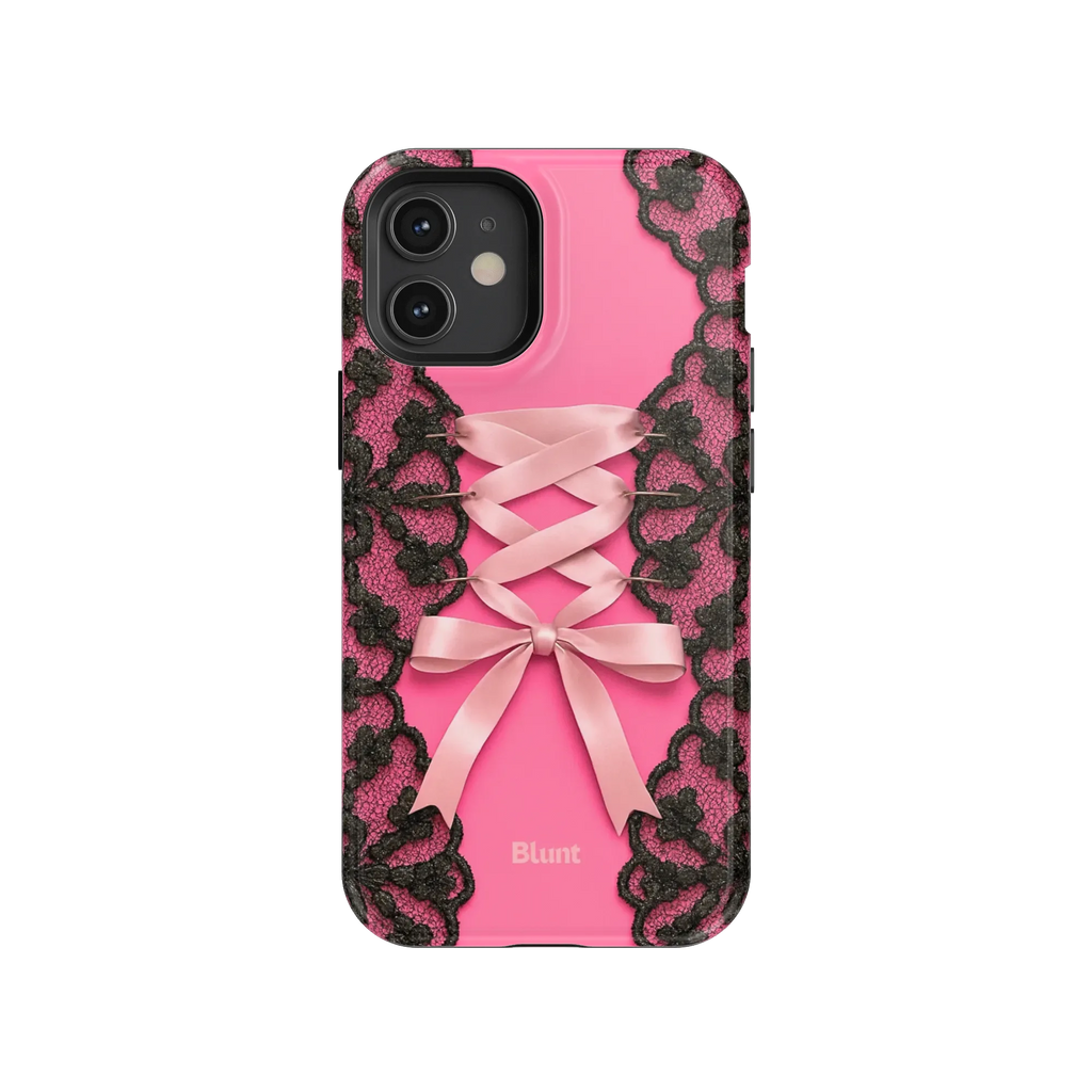 Pink Corset iPhone Case