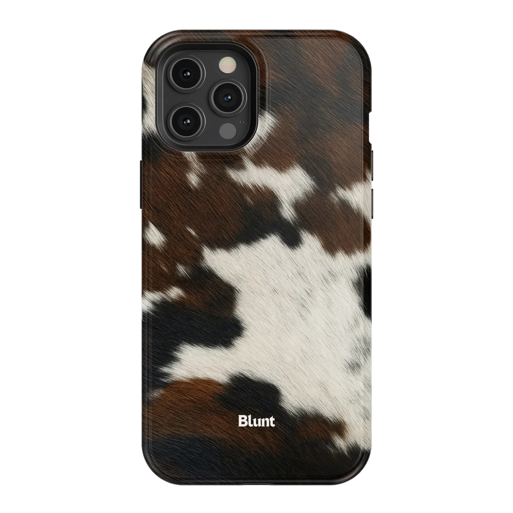 Chestnut Cowhide iPhone Case