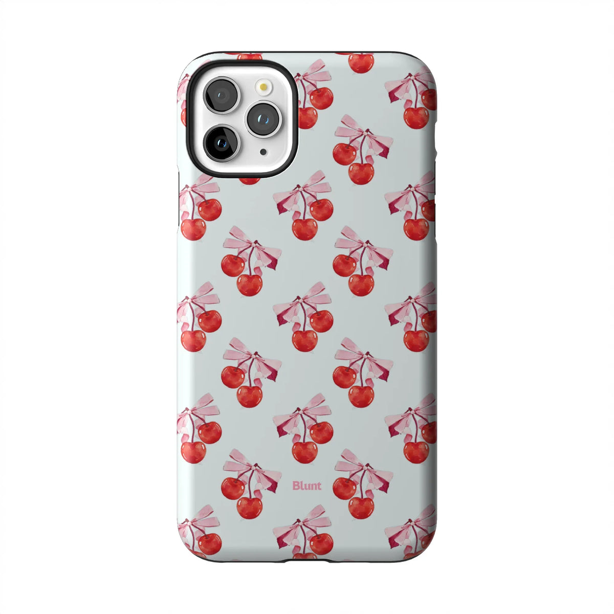 White Cherry iPhone Case