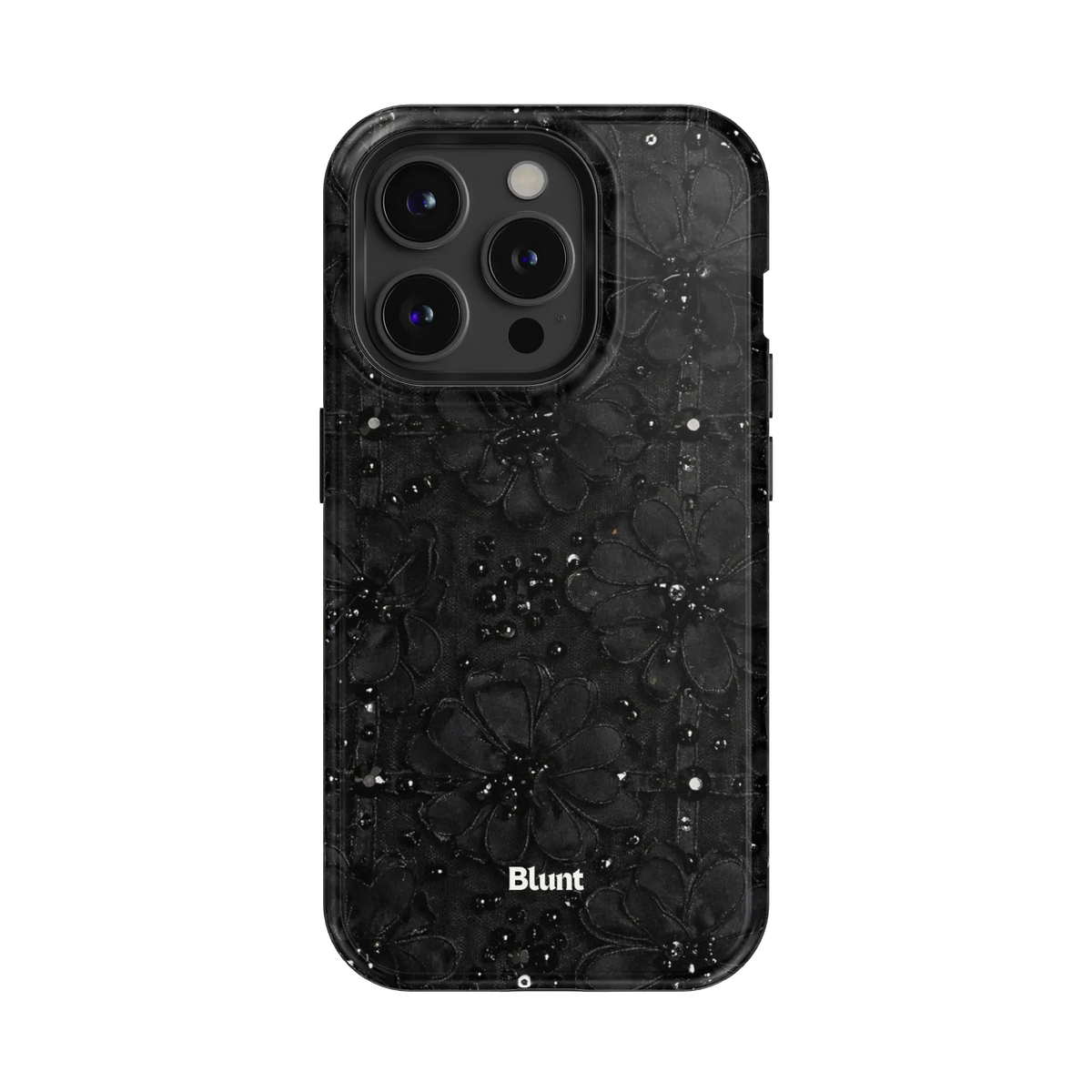 Noir Bloom iPhone Case