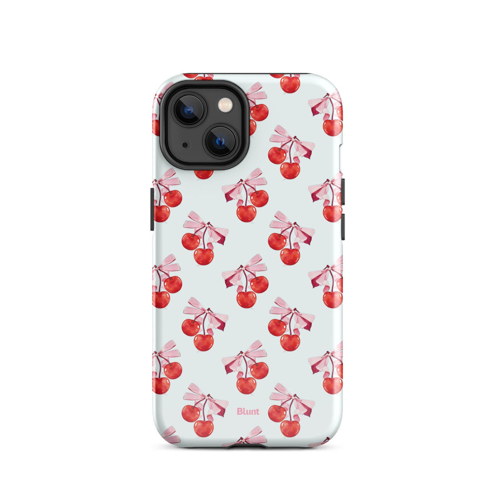 White Cherry iPhone Case