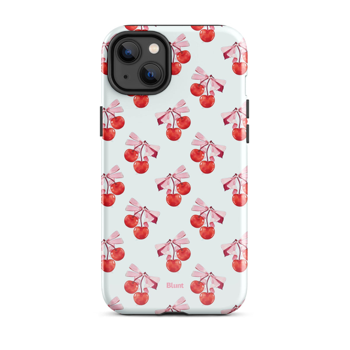 White Cherry iPhone Case