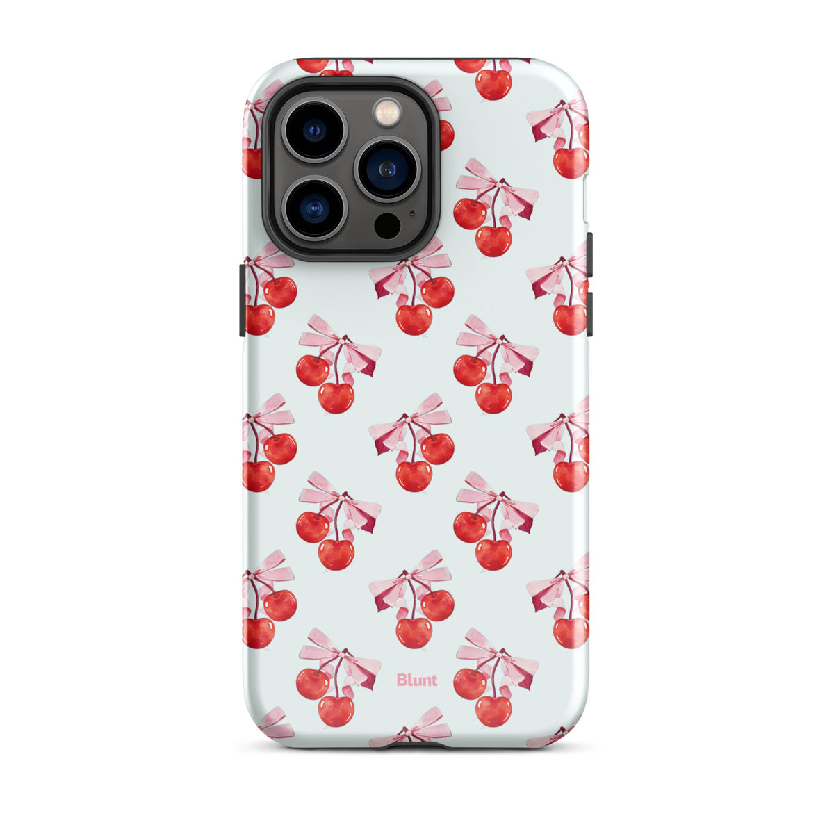 White Cherry iPhone Case