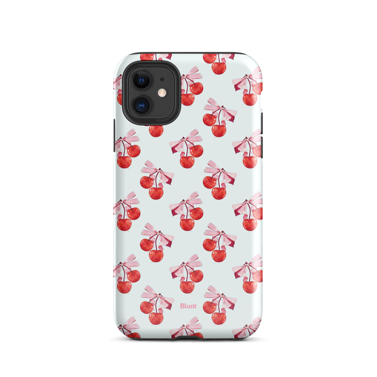 White Cherry iPhone Case