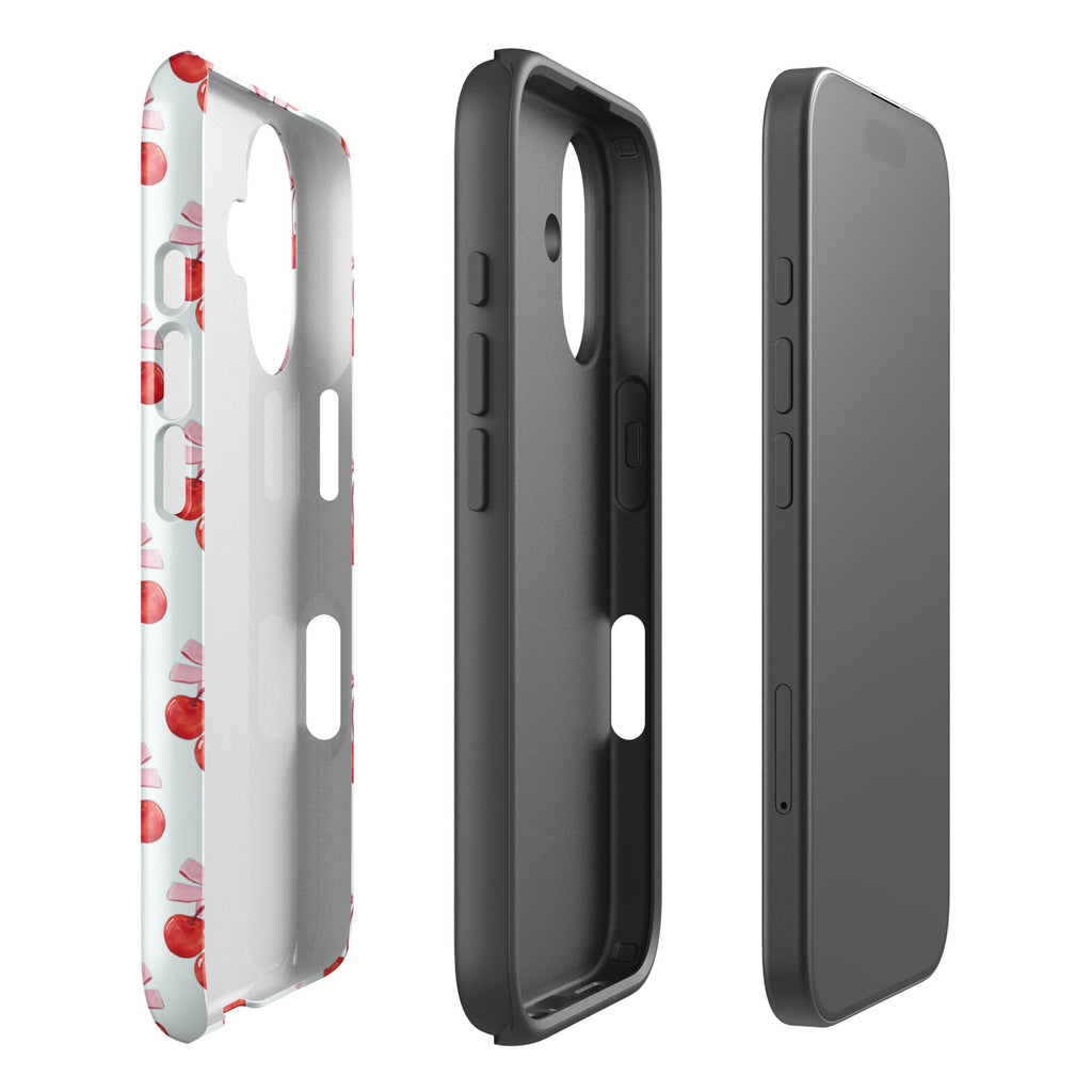 White Cherry iPhone Case