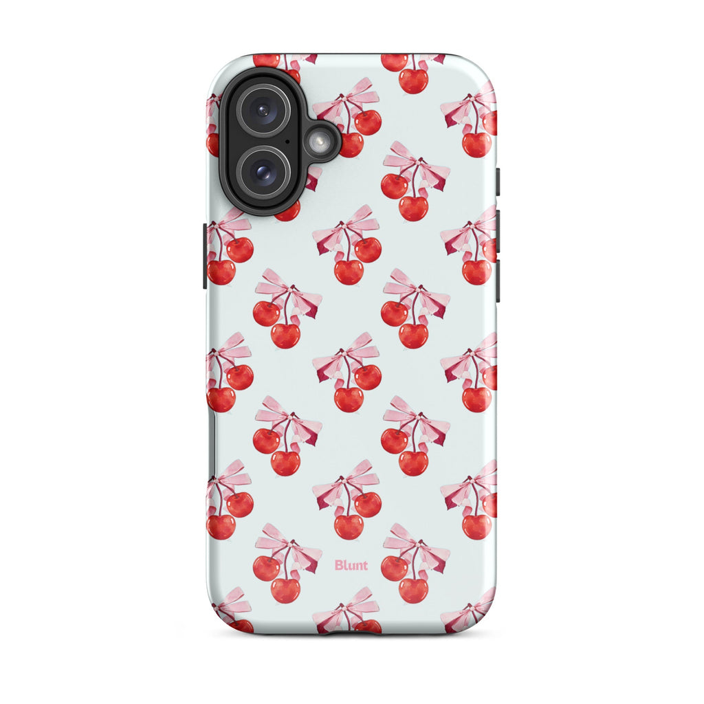 White Cherry iPhone Case