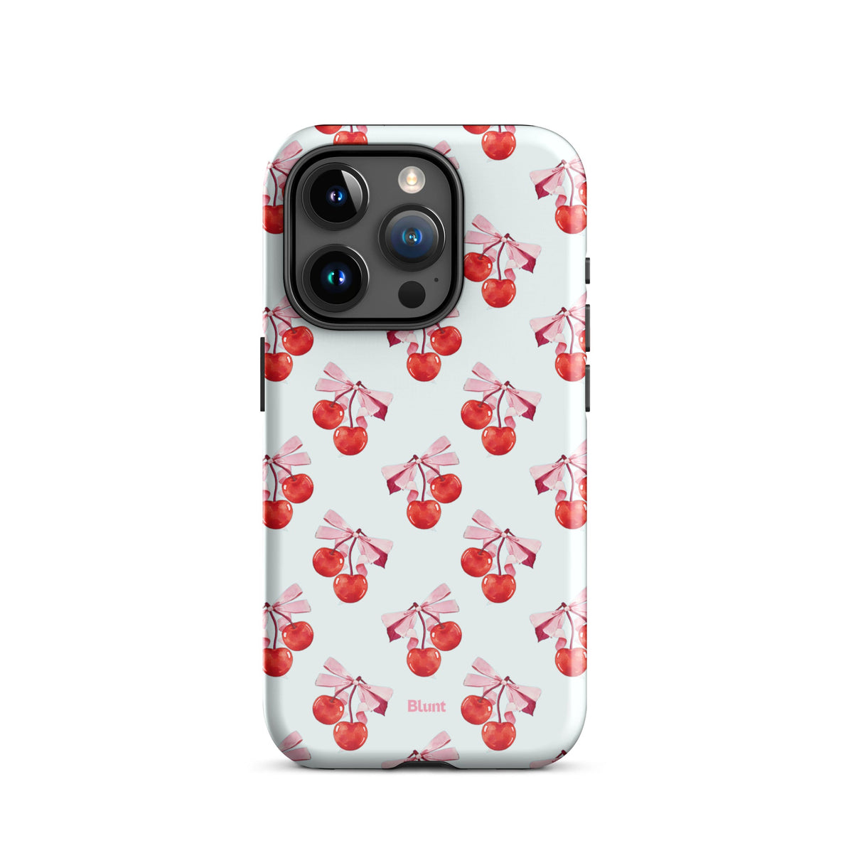White Cherry iPhone Case
